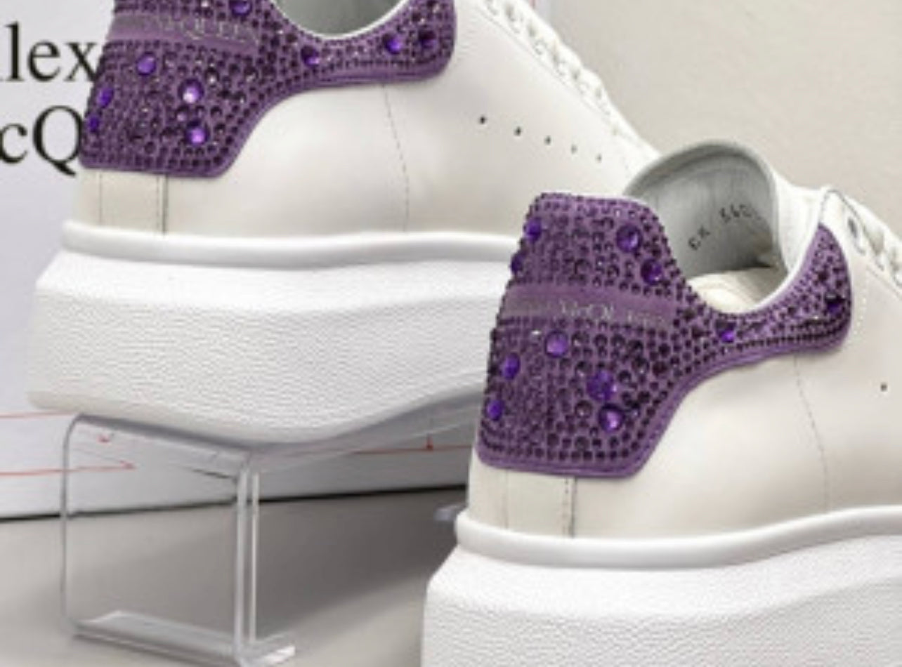 ALEXANDER MCQUEEN STRASS VIOLA