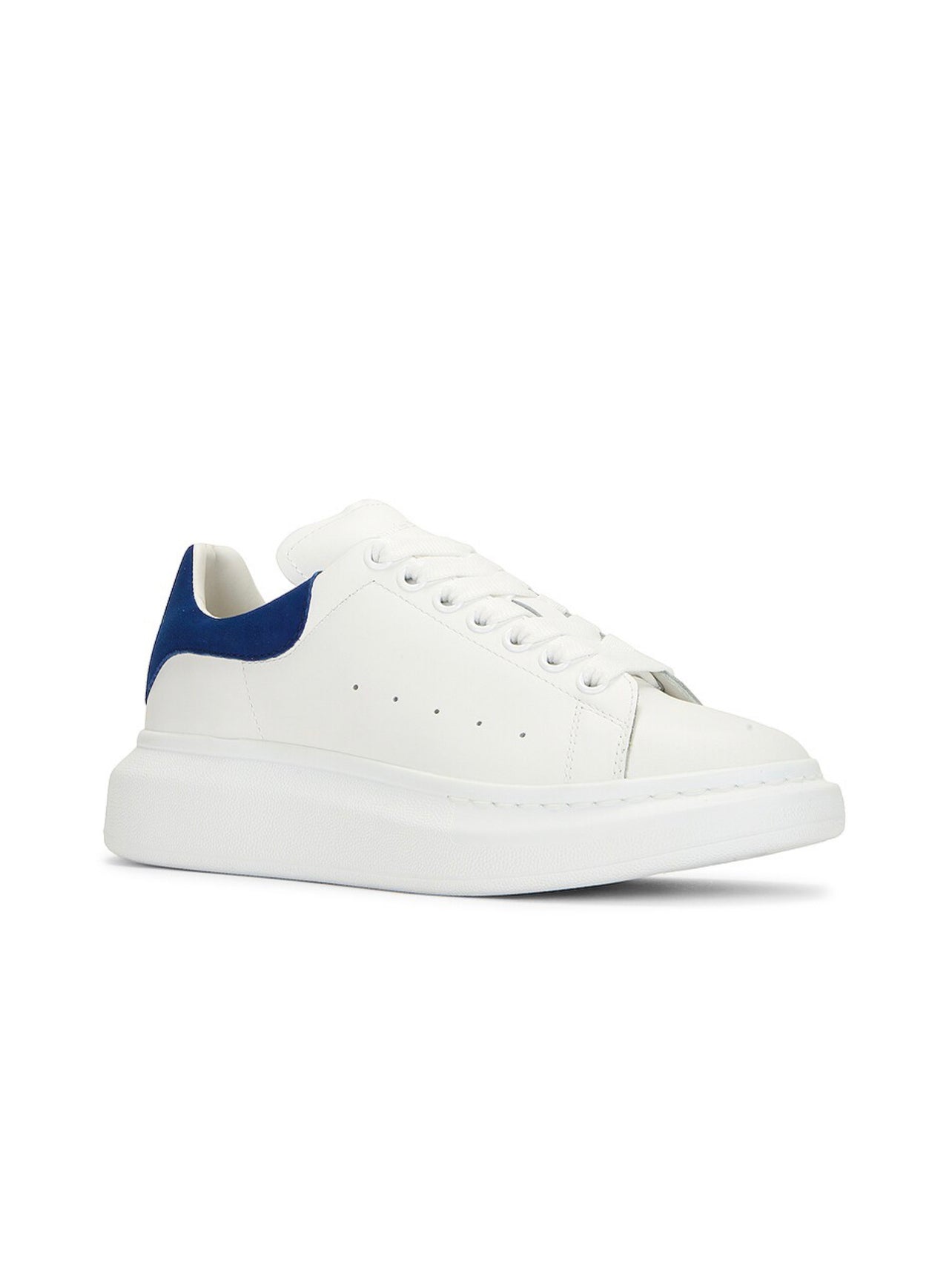 ALEXANDER MCQUEEN BIANCHE CON RETRO BLU