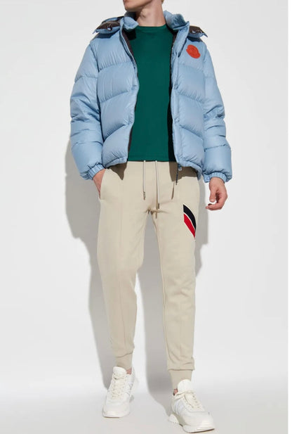 GIUBBINO MONCLER UOMO CELESTE