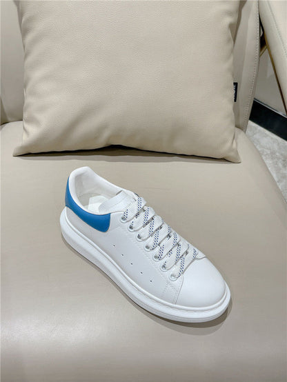 ALEXANDER MCQUEEN BIANCHE CON RETRO AZZURRO