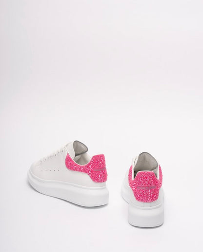 ALEXANDER MCQUEEN CON STRASS ROSA