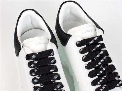 ALEXANDER MCQUEEN BIANCHE CON RETRO E LACCI NERI