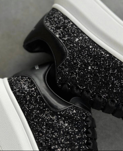 ALEXANDER MCQUEEN CON BRILLANTINI NERA