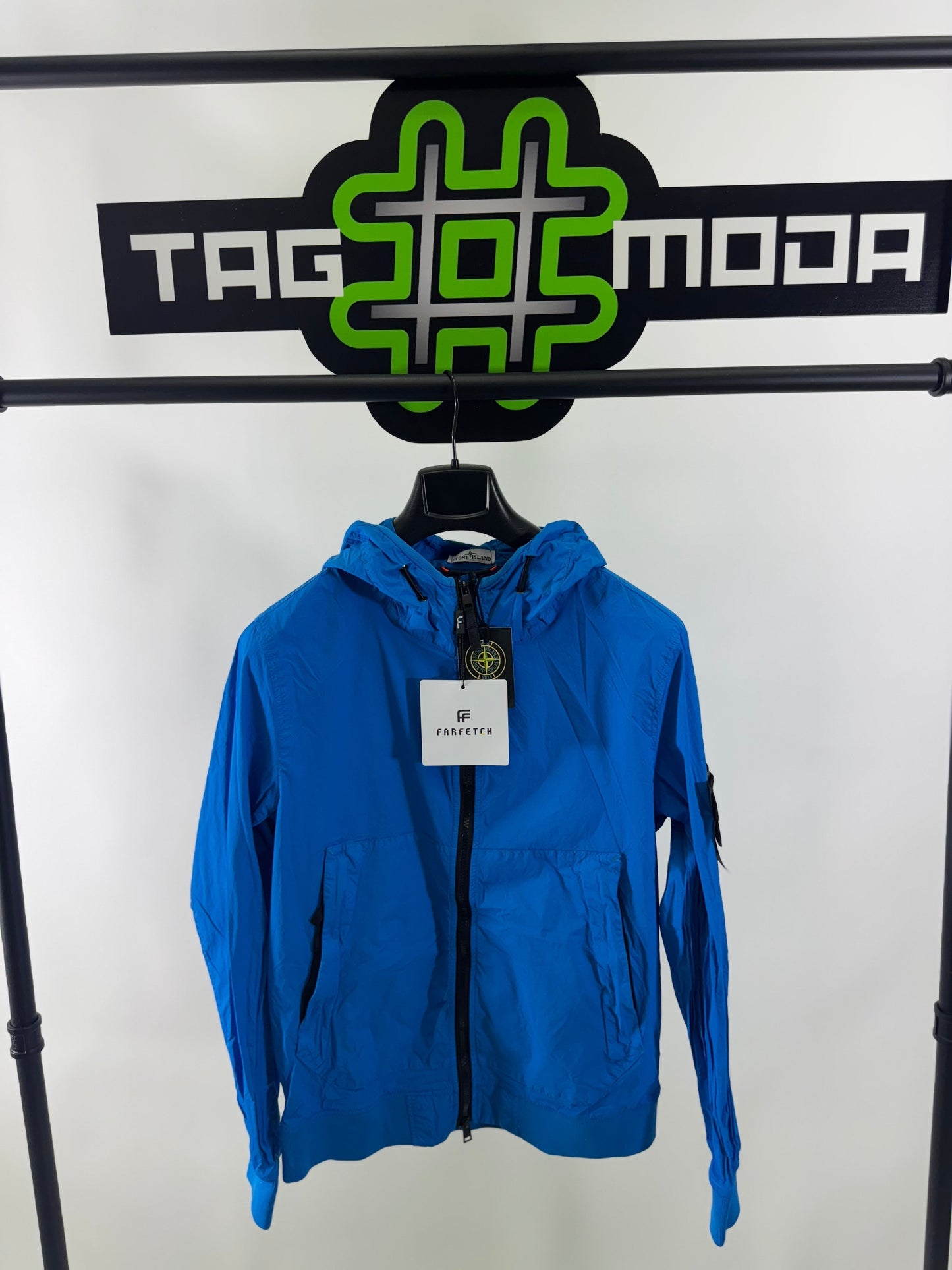 Giacca Stone Island - Blu Primaverile