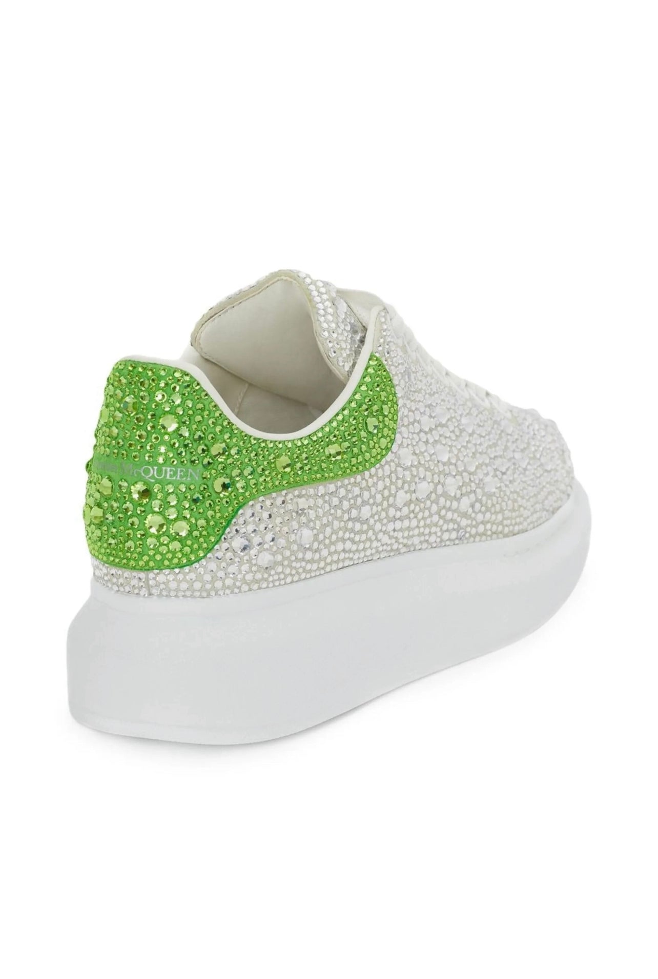 ALEXANDER MCQUEEN STRASS VERDE