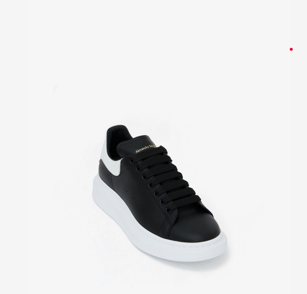 ALEXANDER MCQUEEN NERE RETRO BIANCO