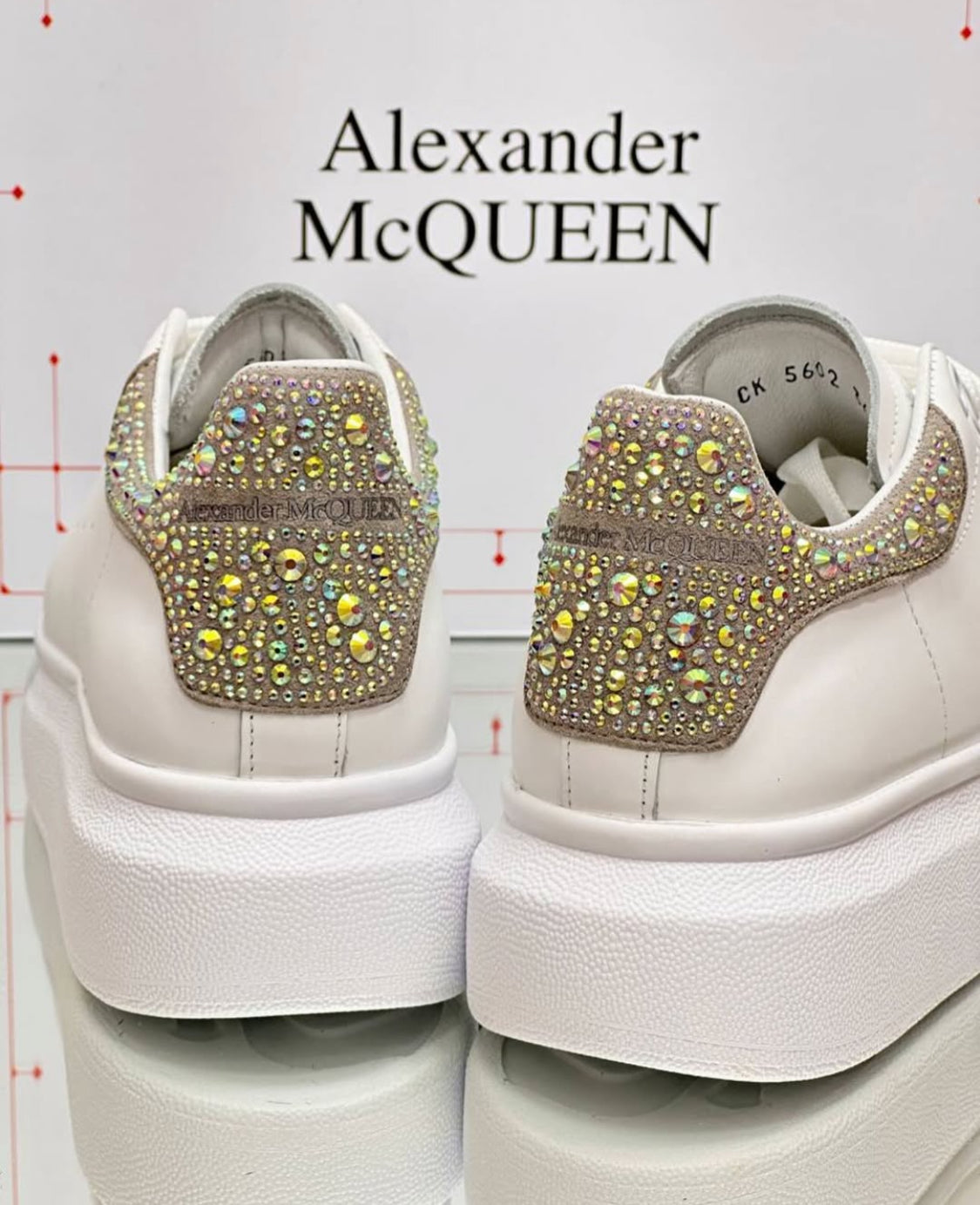 ALEXANDER MCQUEEN CON STRASS ASSORTITE