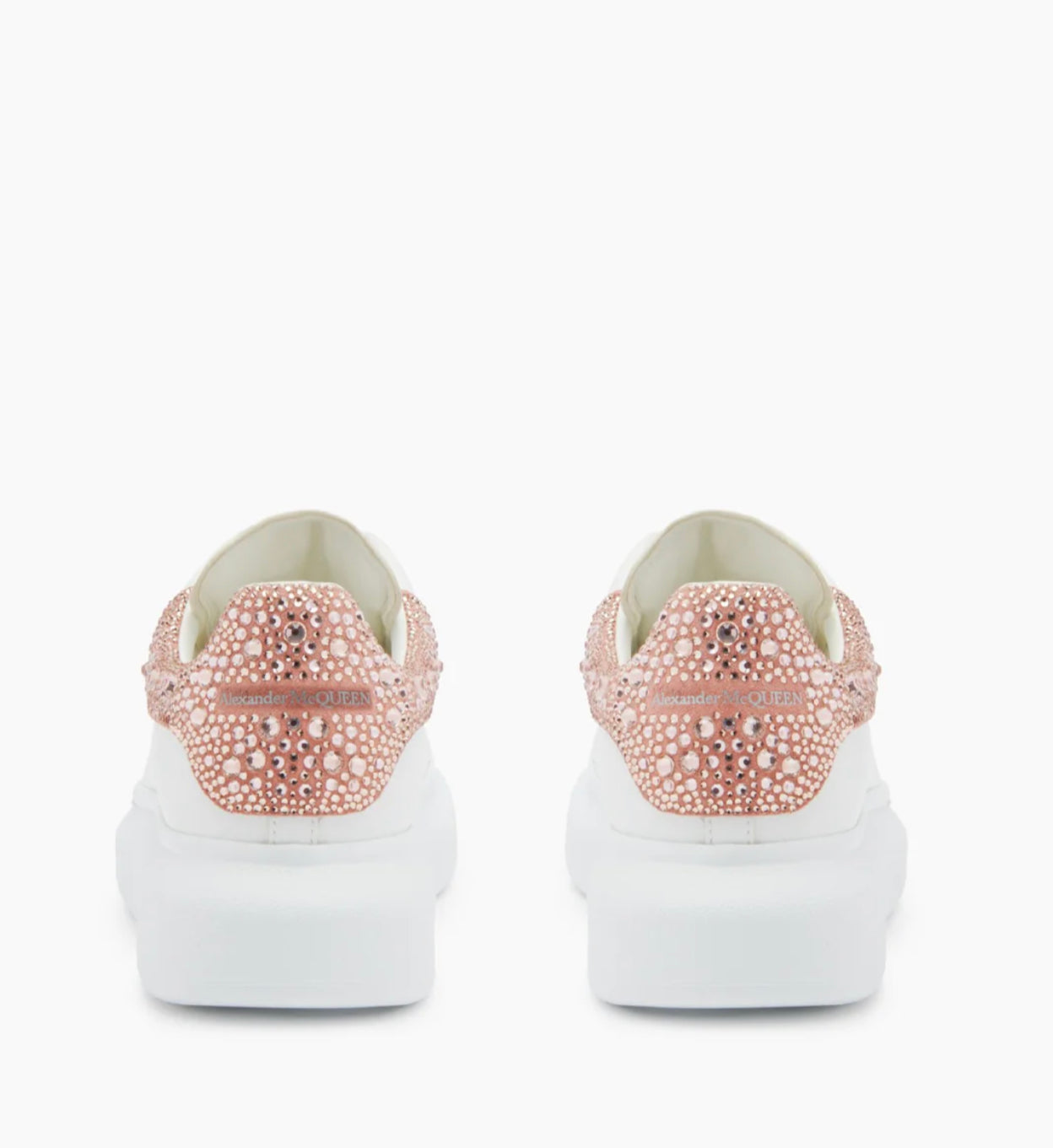 ALEXANDER MCQUEEN CON STRASS ROSA CHIARO