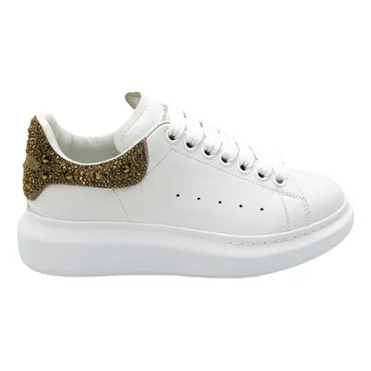 ALEXANDER MCQUEEN STRASS BEIGE