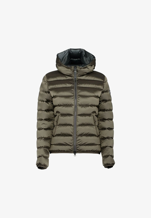 COLMAR DONNA CORTO VERDE CON CAPPUCCIO