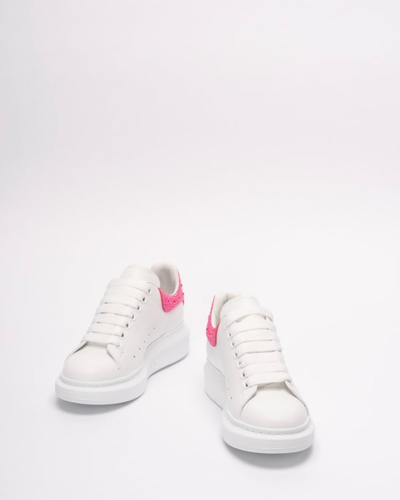 ALEXANDER MCQUEEN CON STRASS ROSA