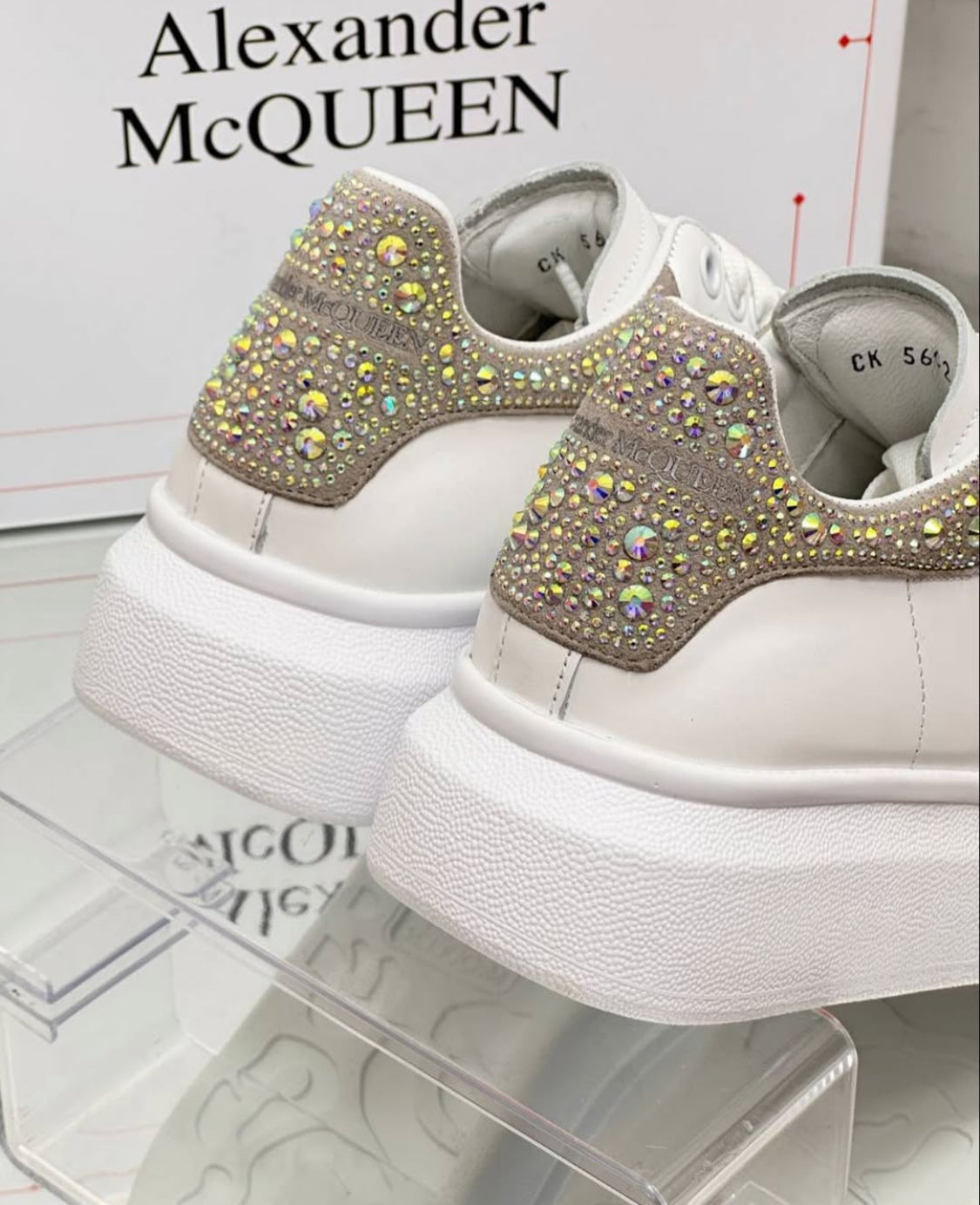 ALEXANDER MCQUEEN CON STRASS ASSORTITE